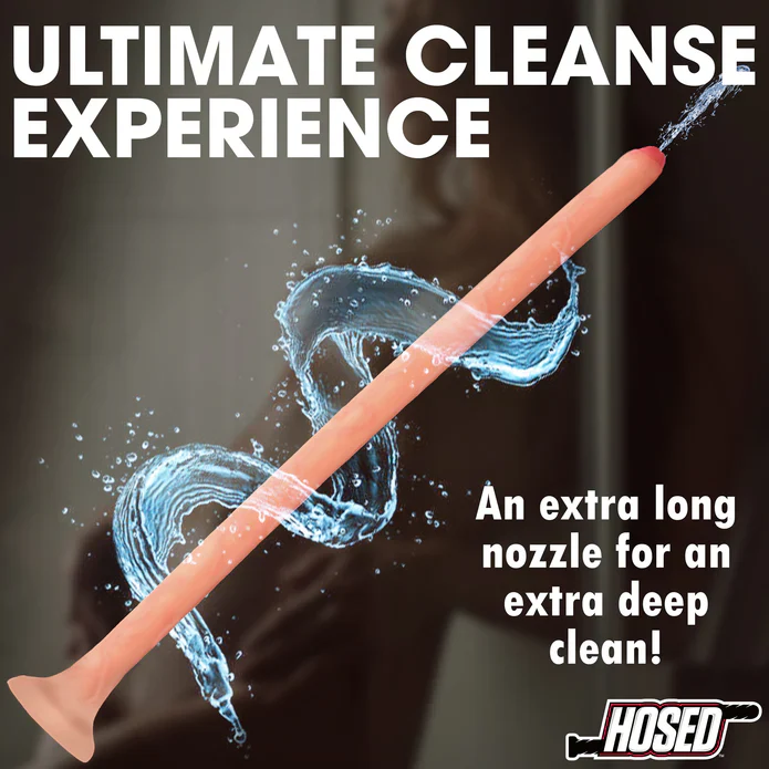Hosed 19" Slim Silicone Enema Hose - Image 2