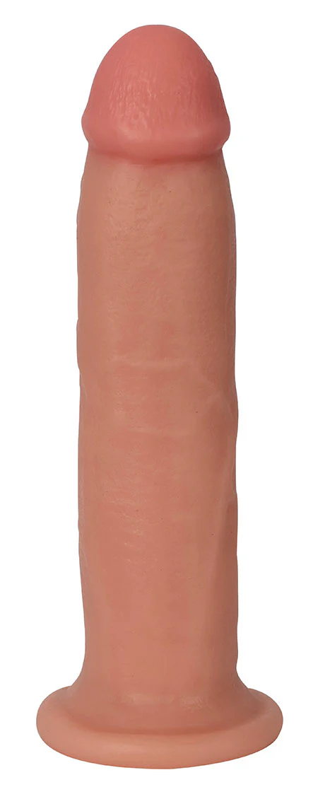 8" BARESKIN DILDO BY JOCK w/o BALLS - Light - Image 2