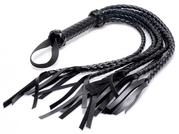 8 Tail Braided Flogger by Strict Leather - Image 2