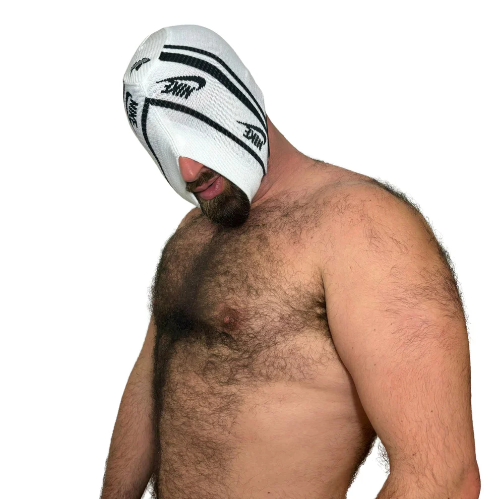 Adidas & Nike Fusion SOCKsucker White Mask BY SNEAKERMASK - Image 3