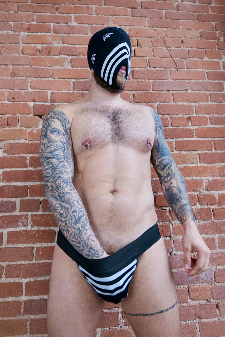 CLASSIC ORIGINALS SOCKS BLACK JOCKSTRAP BY SNEAKERMASK - Image 5