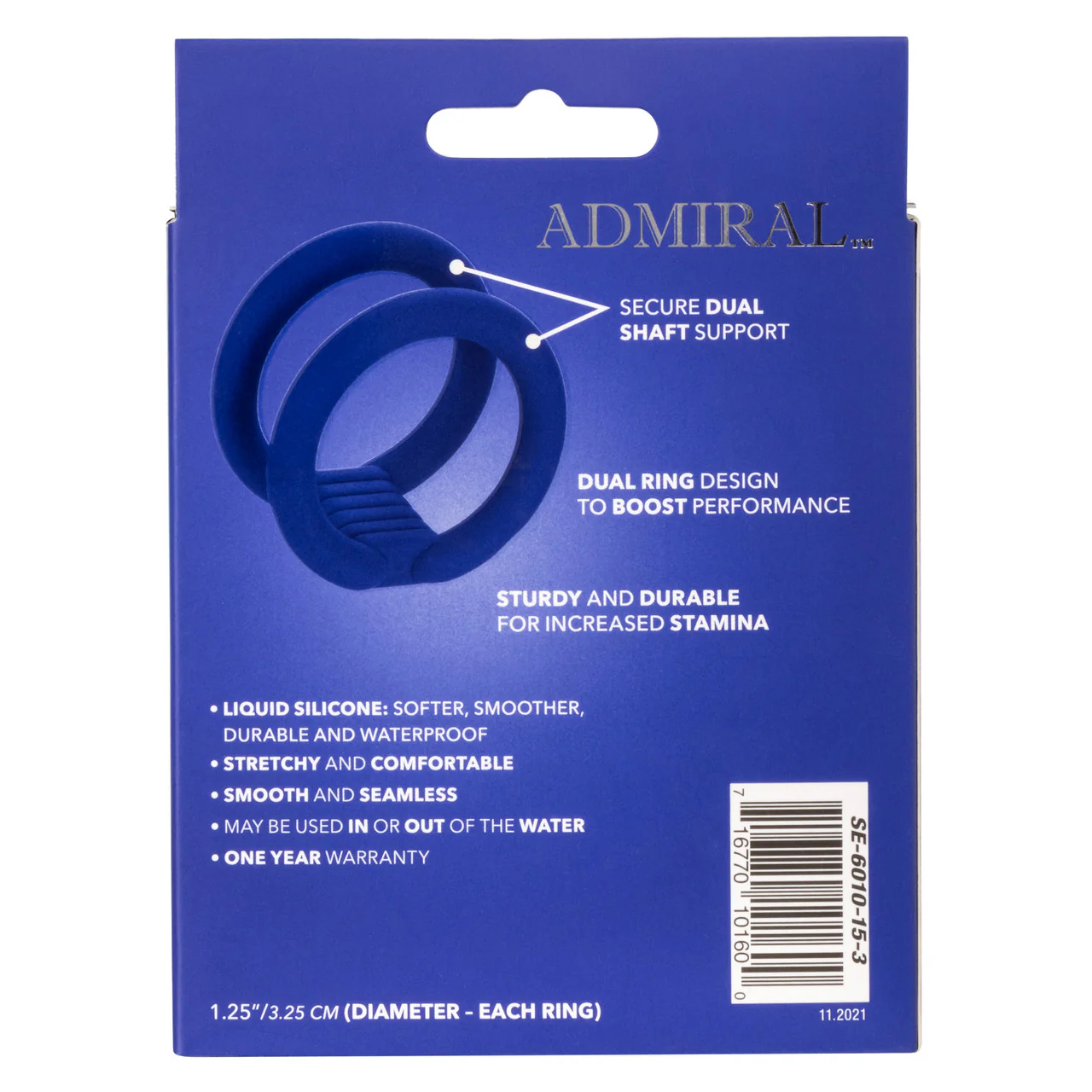 Admiral Dual Silicone Cock Cage - Image 4