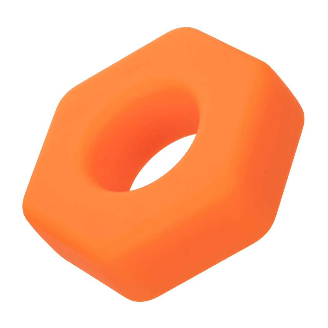 Alpha Liquid Silicone Prolong Sexagon Cock Ring - Image 8