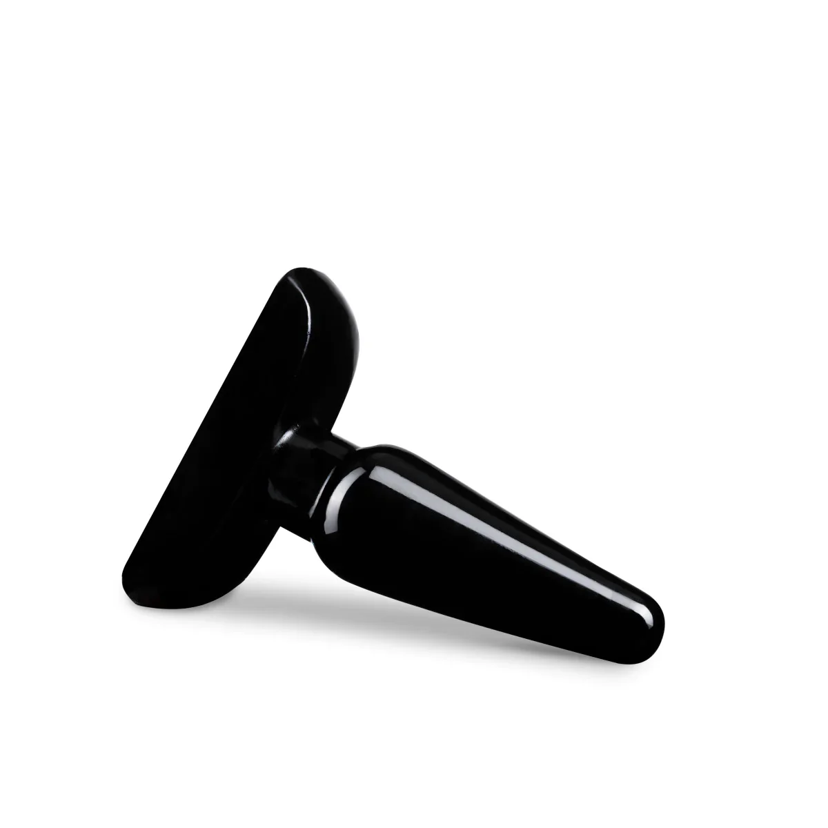 Anal Adventures Basic Black 4.25-Inch Anal Plug - Image 5