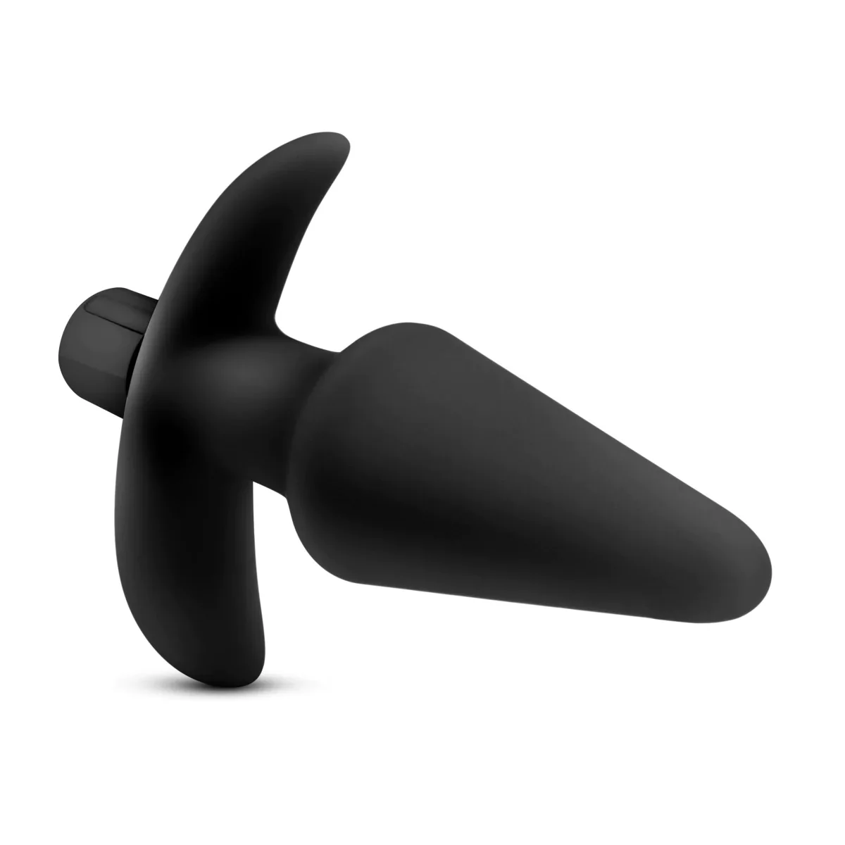 Anal Adventures Platinum Black 5-Inch Vibrating Anal Plug - Image 5