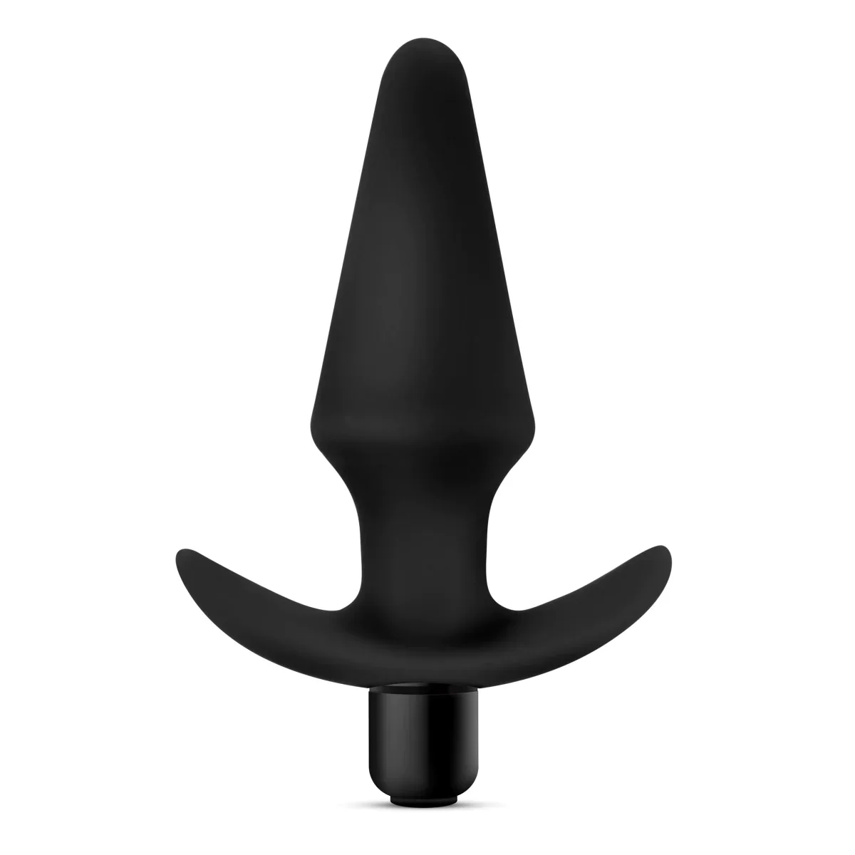 Anal Adventures Platinum Black 5-Inch Vibrating Anal Plug - Image 7