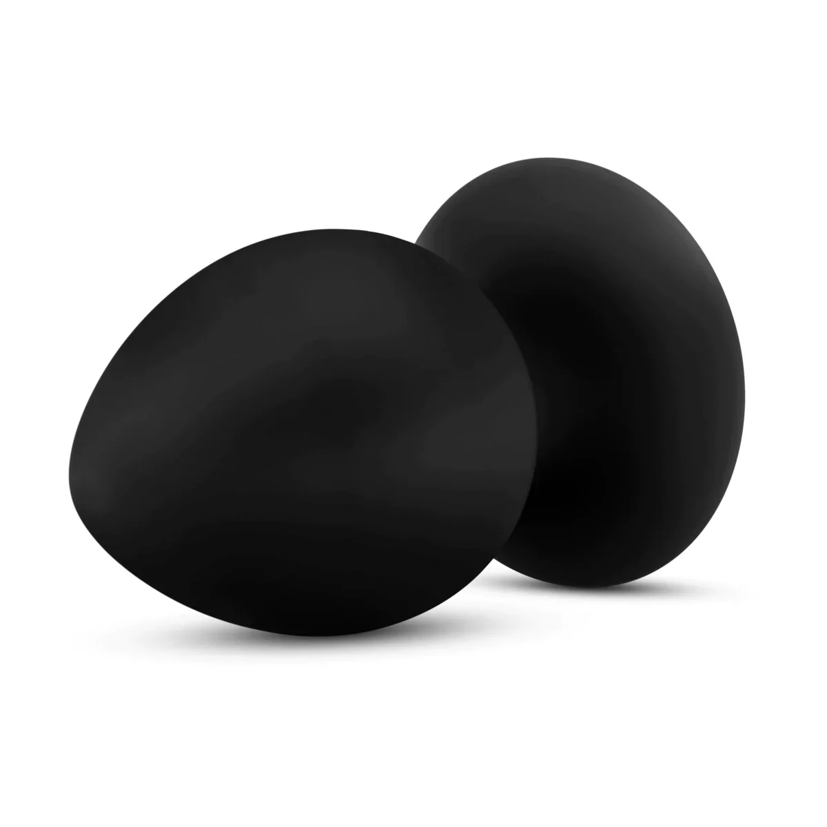 Anal Adventures Platinum Stout Black 3.75-Inch Anal Plug - Image 6