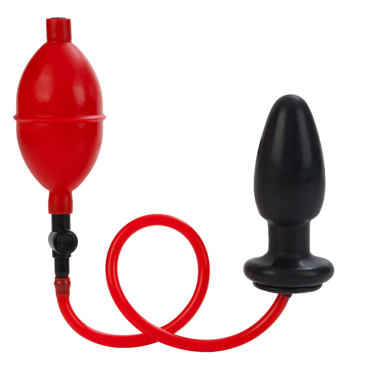 Anal Toys Expandable Butt Plug Black and Red - Image 6