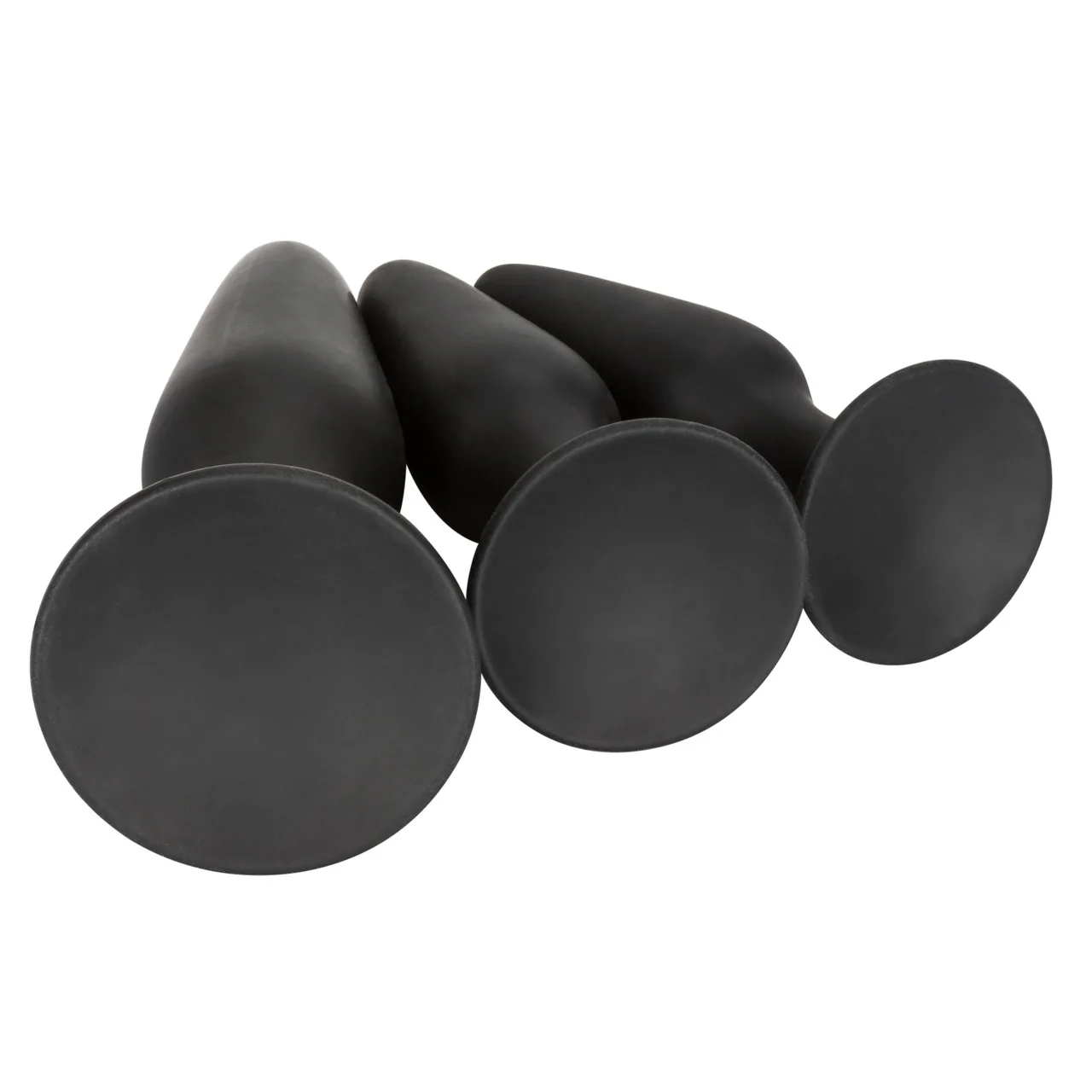 Anal Toys Silicone Anal Trainer Kit Black 3 Sizes - Image 9