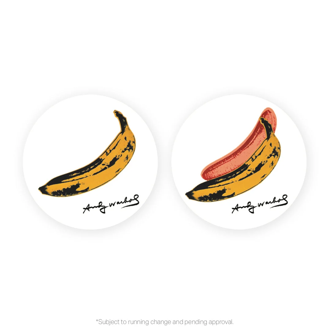 Andy Warhol Bananas Button Set - Image 2