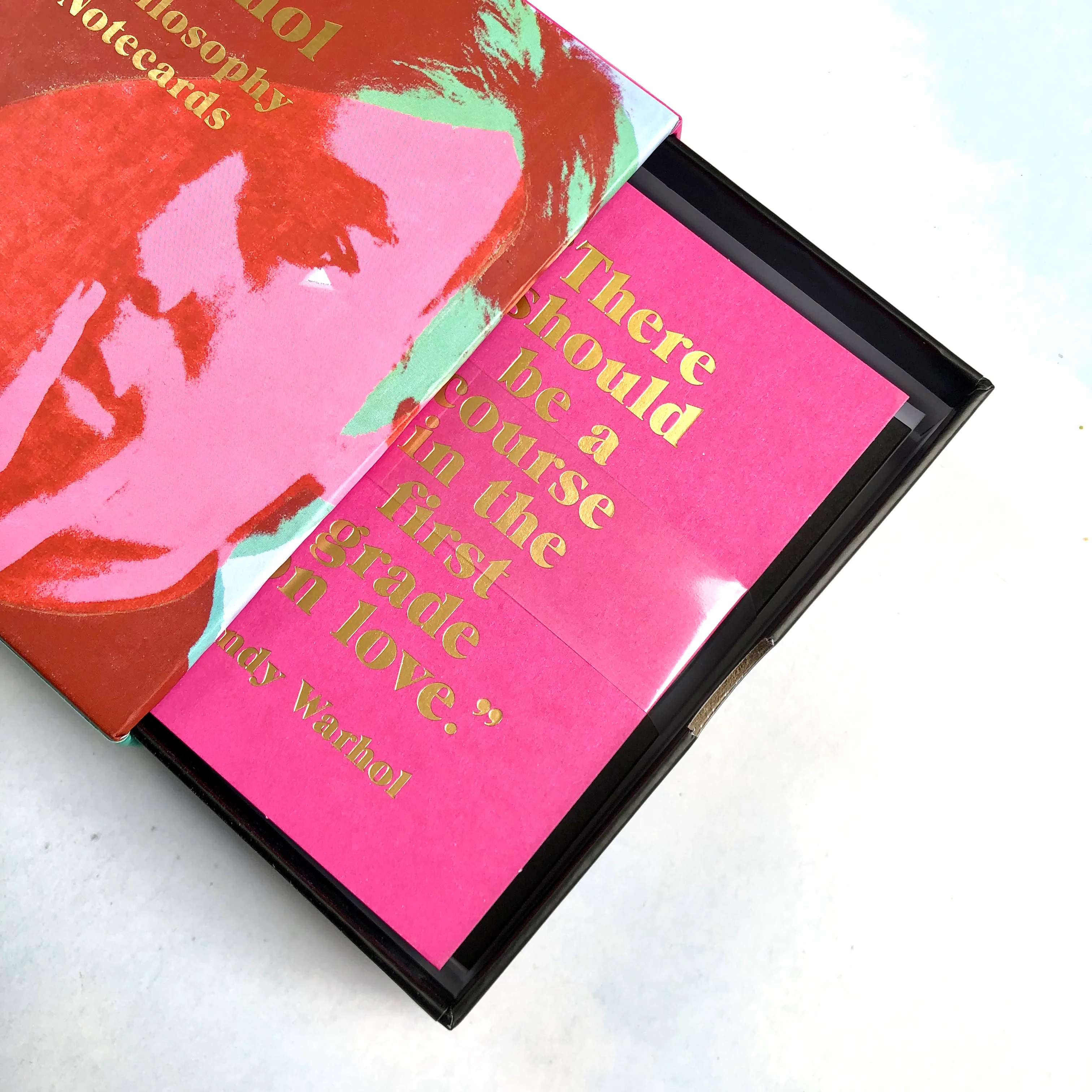 Andy Warhol Philosophy Greeting Assortment Notecards - Image 27