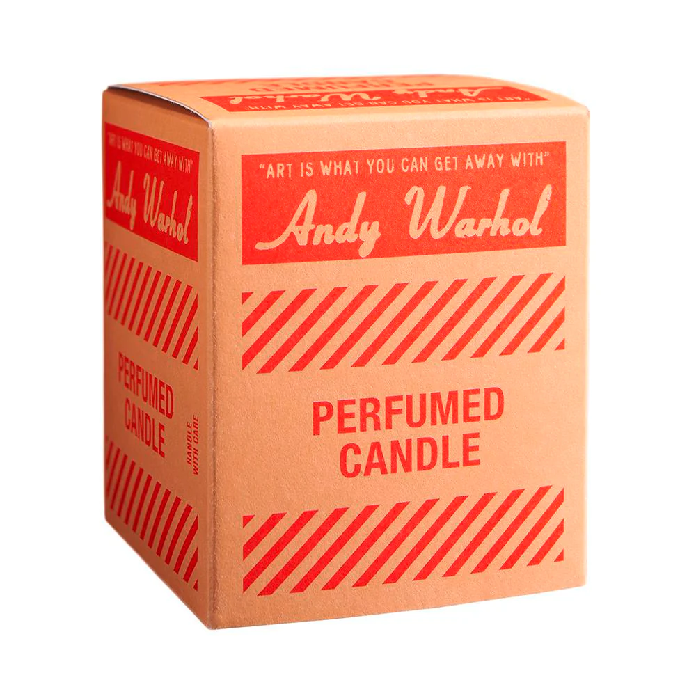 Andy Warhol Pink/Red Campbell Candle - Image 4