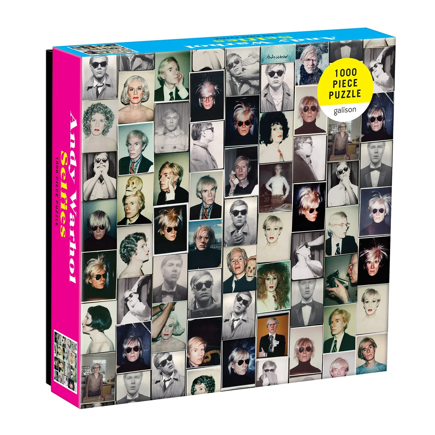 Andy Warhol Selfies 1000 Piece Jigsaw Puzzle - Image 2