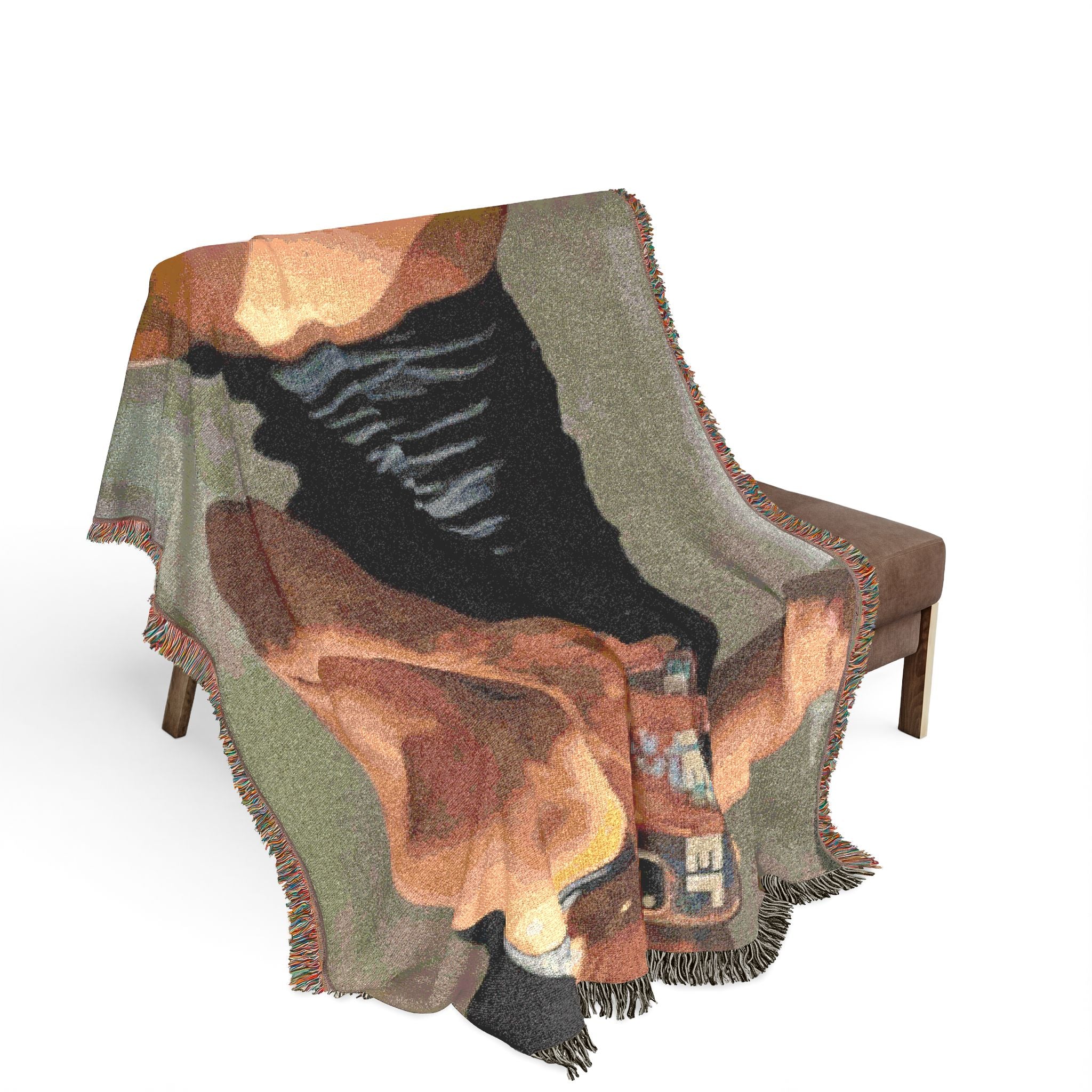 ANONYMOUS #10 Woven Blanket bY CULTUREEDIT - Image 10