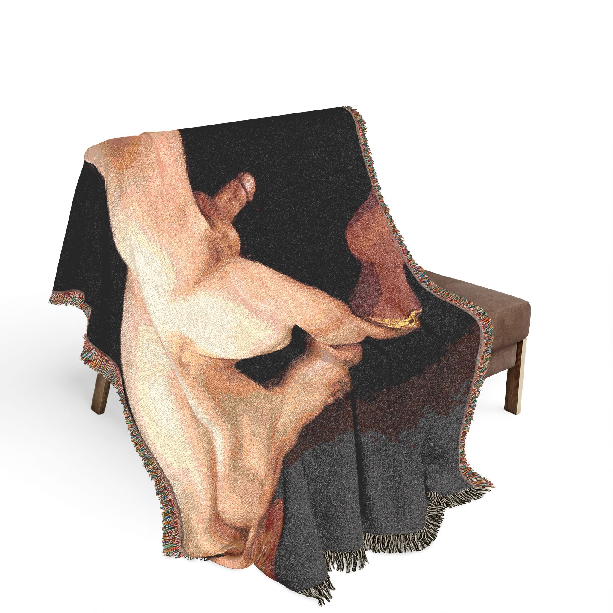 ANONYMOUS #15 Woven Blanket bY CULTUREEDIT - Image 10