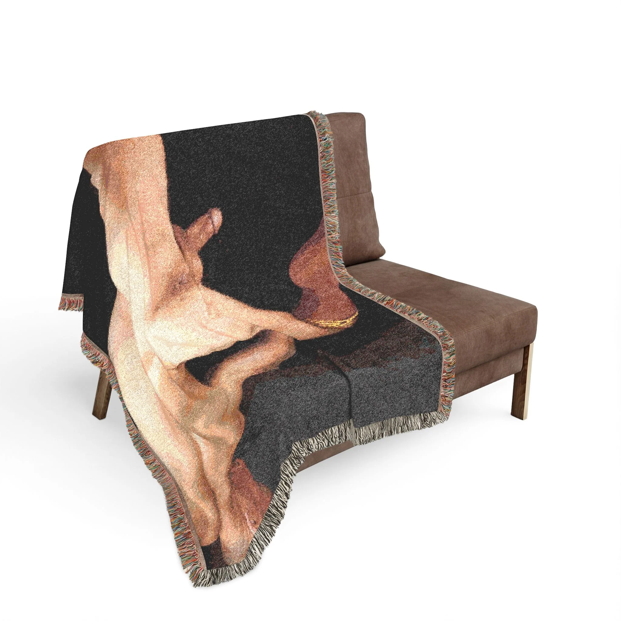 ANONYMOUS #15 Woven Blanket bY CULTUREEDIT - Image 7