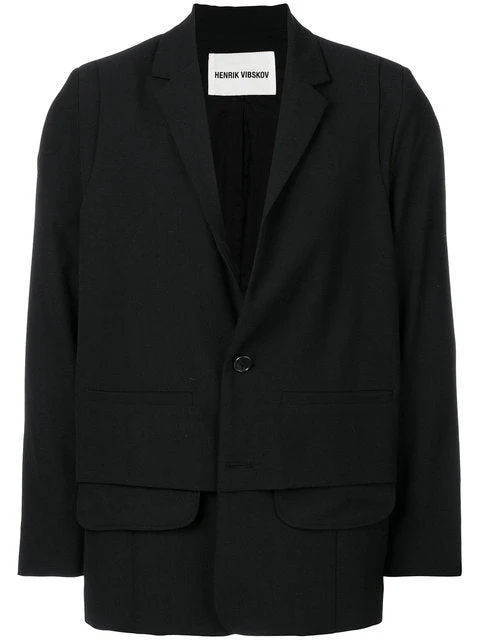 ANTS BLAZER BLACK by Henrik Vibskov - Image 2