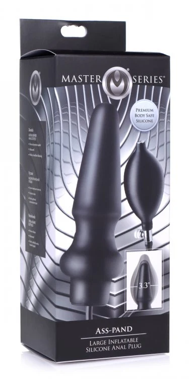 Ass-Pand Large Inflatable Silicone Anal Plug - Image 2