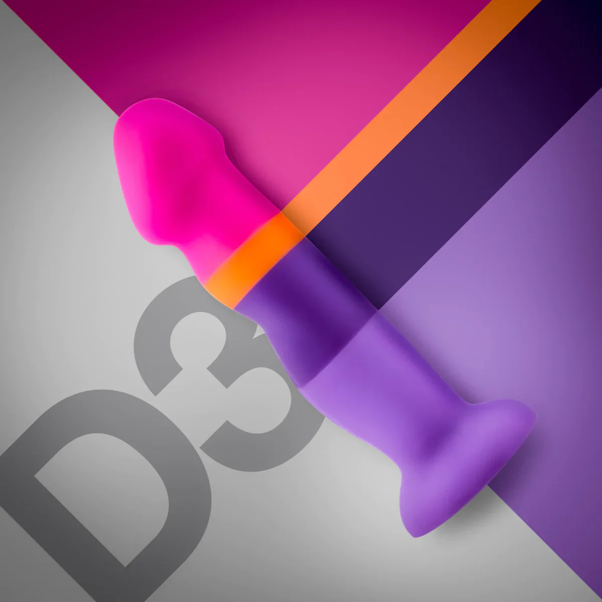 Avant Summer Fling D3: Artisan 8 Inch Curved Dildo with Suction Cup Base