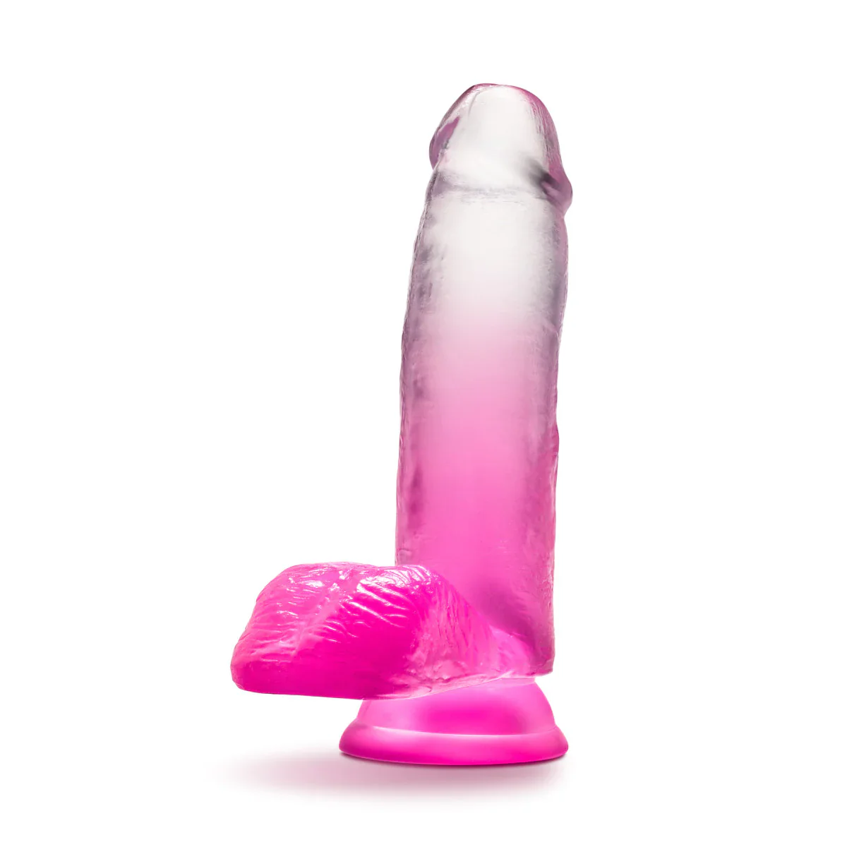 B Yours Sugar Magnolia Realistic Fuchsia 6.75-Inch Long Dildo - Image 6