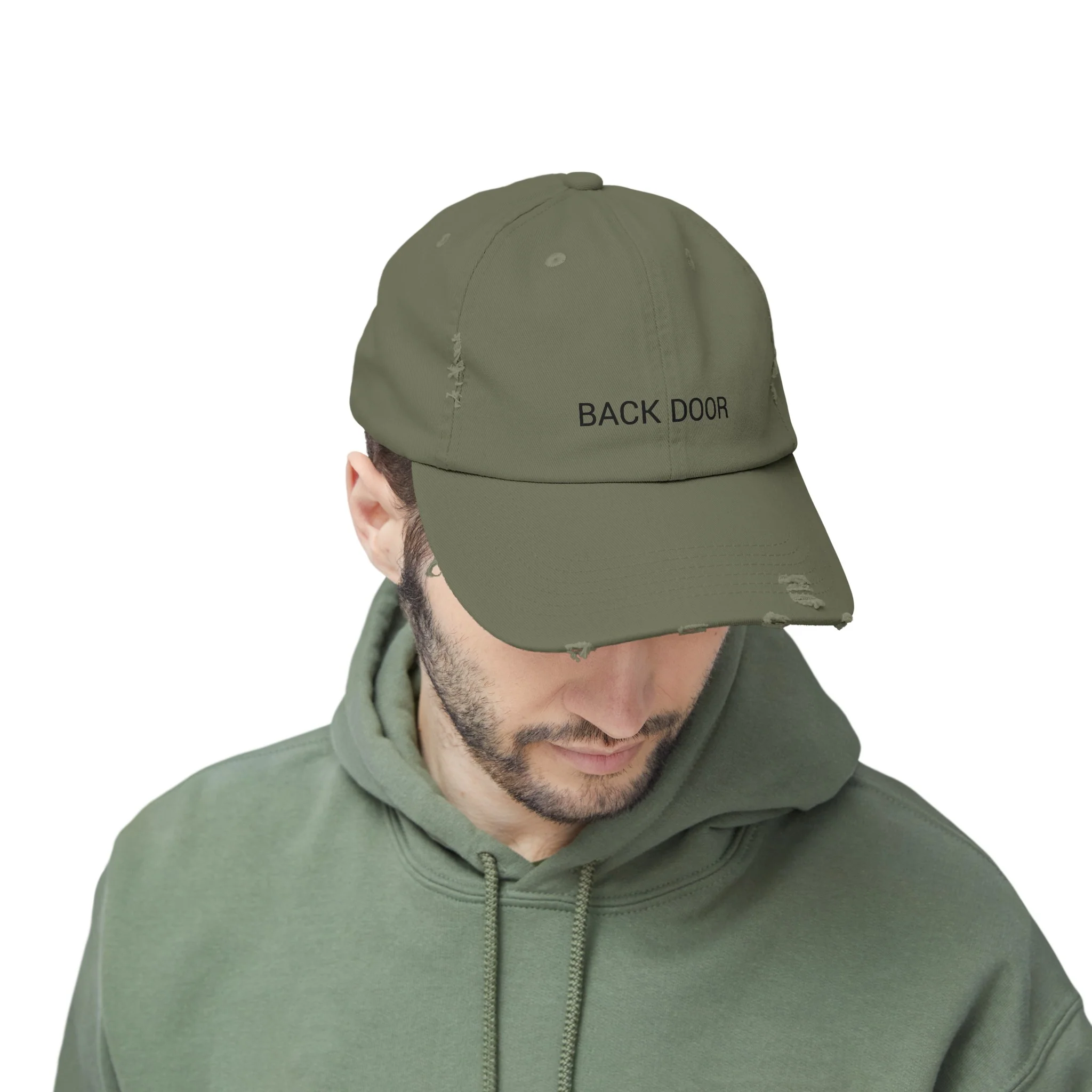 BACK DOOR Distressed Cap in 6 colors - Image 20