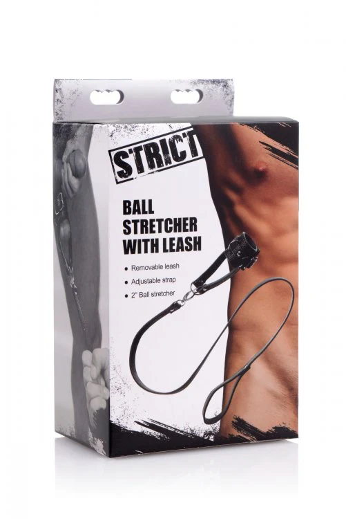 Ball Stretcher With Leash  by Strict Leather - Image 3