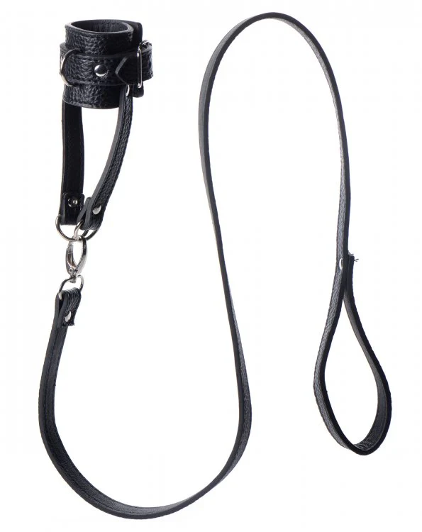 Ball Stretcher With Leash  by Strict Leather - Image 4