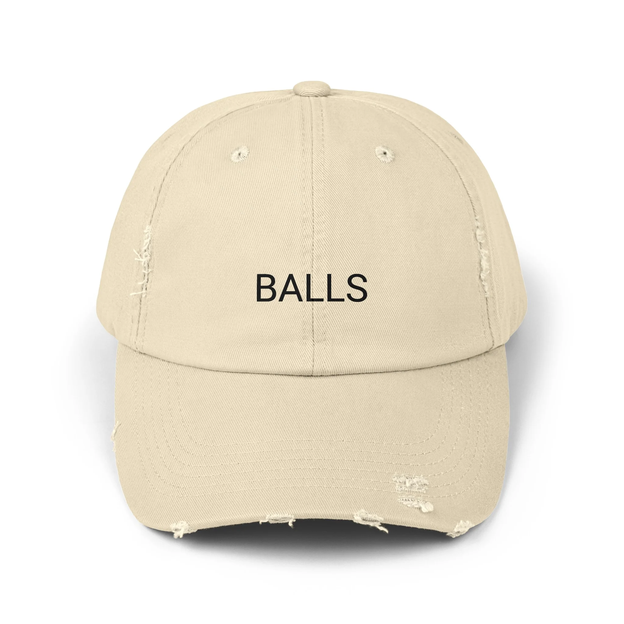 BALLS Distressed Cap in 6 colors - Image 6