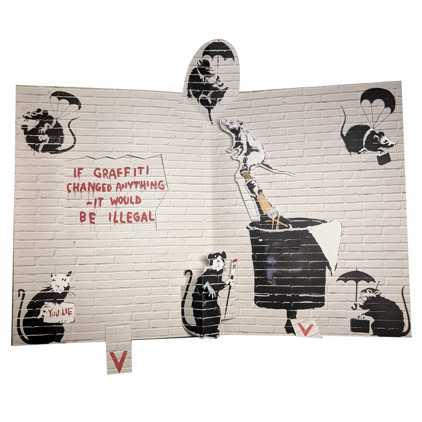 Banksy Pop Up Book: This'll Look Nice When It's Open - Image 5