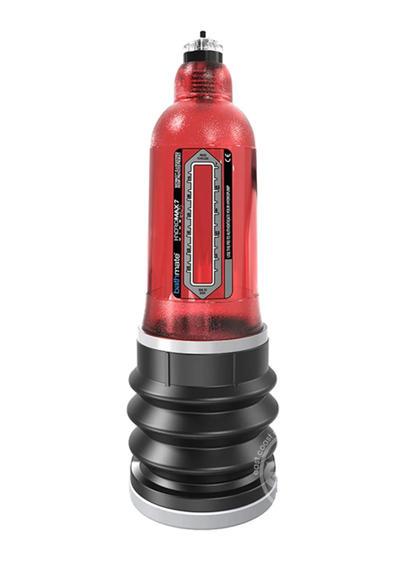 Bathmate Hydromax Penis Water Pump / 6 sizes / RED - Image 5