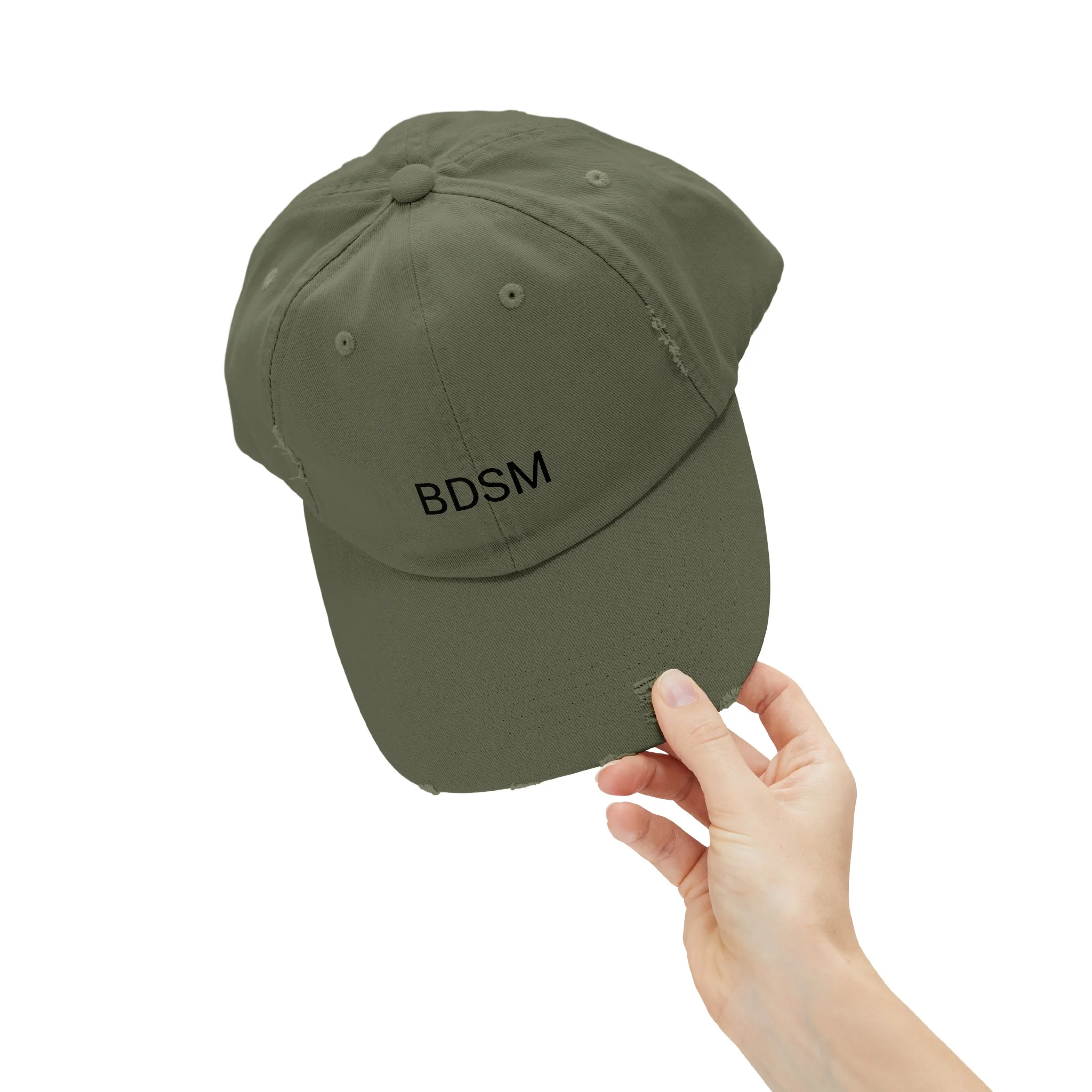 BDSM Distressed Cap in 6 colors - Image 22