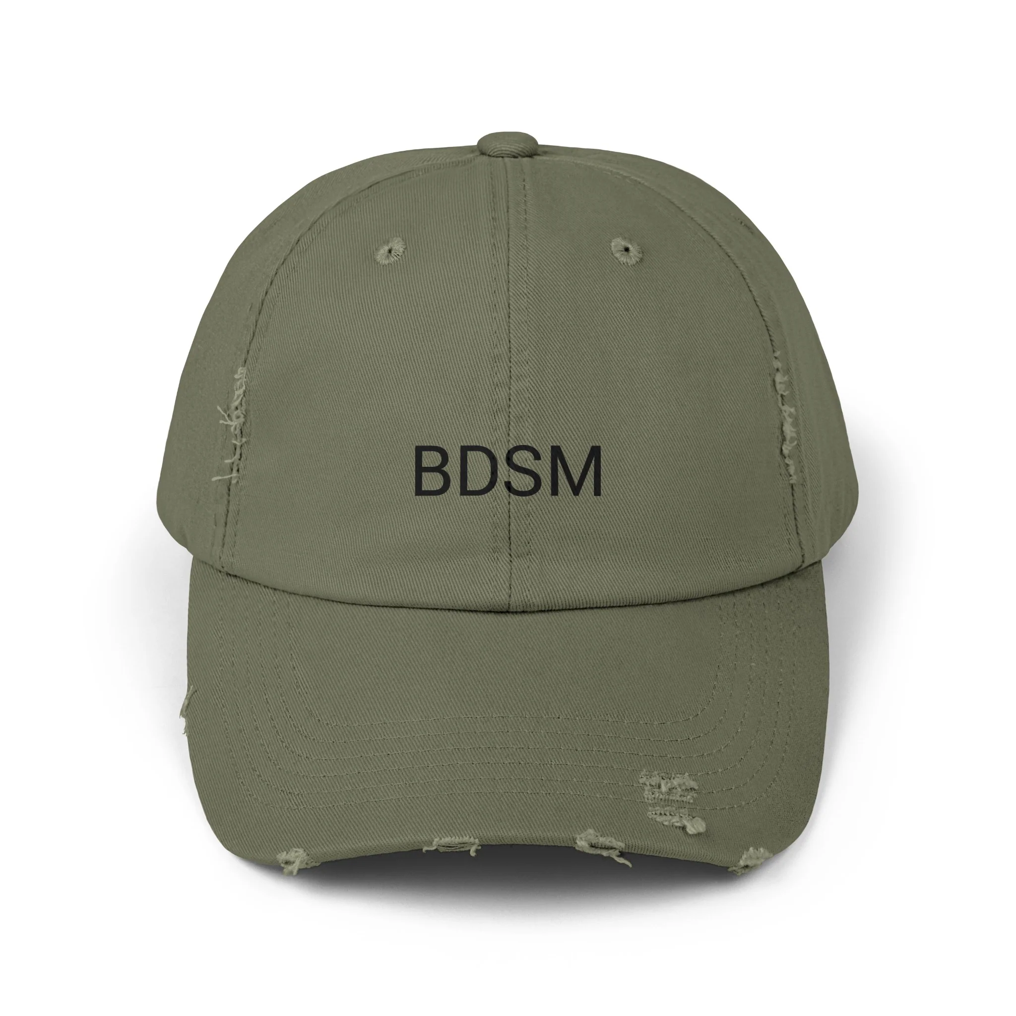 BDSM Distressed Cap in 6 colors - Image 3