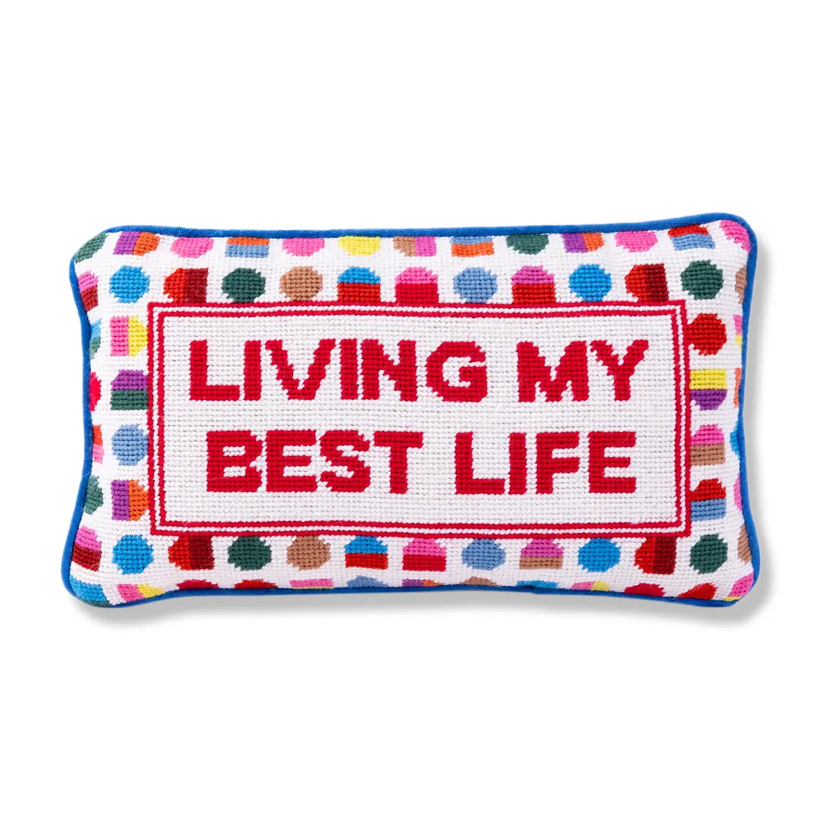 Best Life Needlepoint Pillow - Image 2