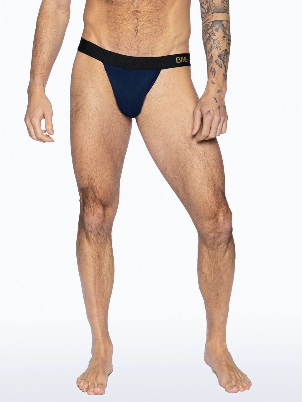 BIKE Active Jock Brief - Navy Blue - Image 3