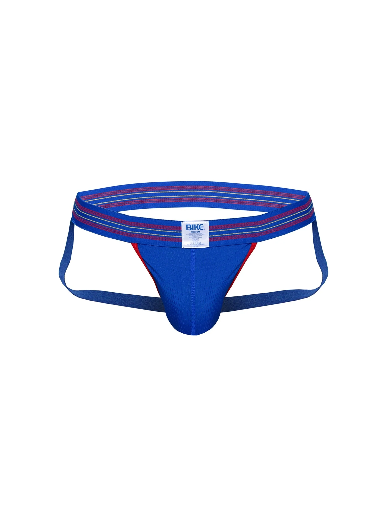 BIKE ATHLETIC Mesh Jockstrap - Blue - Image 2