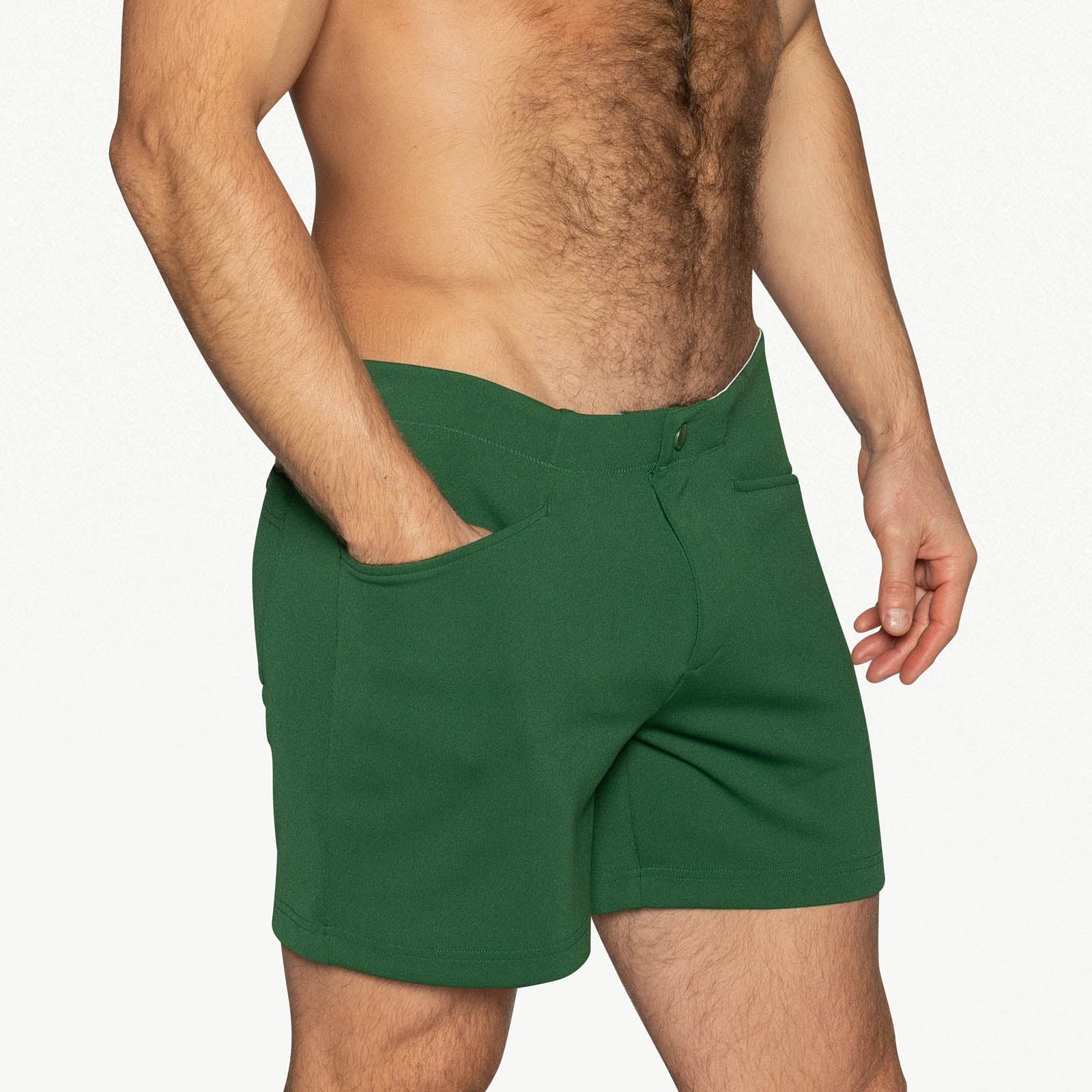 BIKE Coaches Short 5" Inseam - Green - Image 4