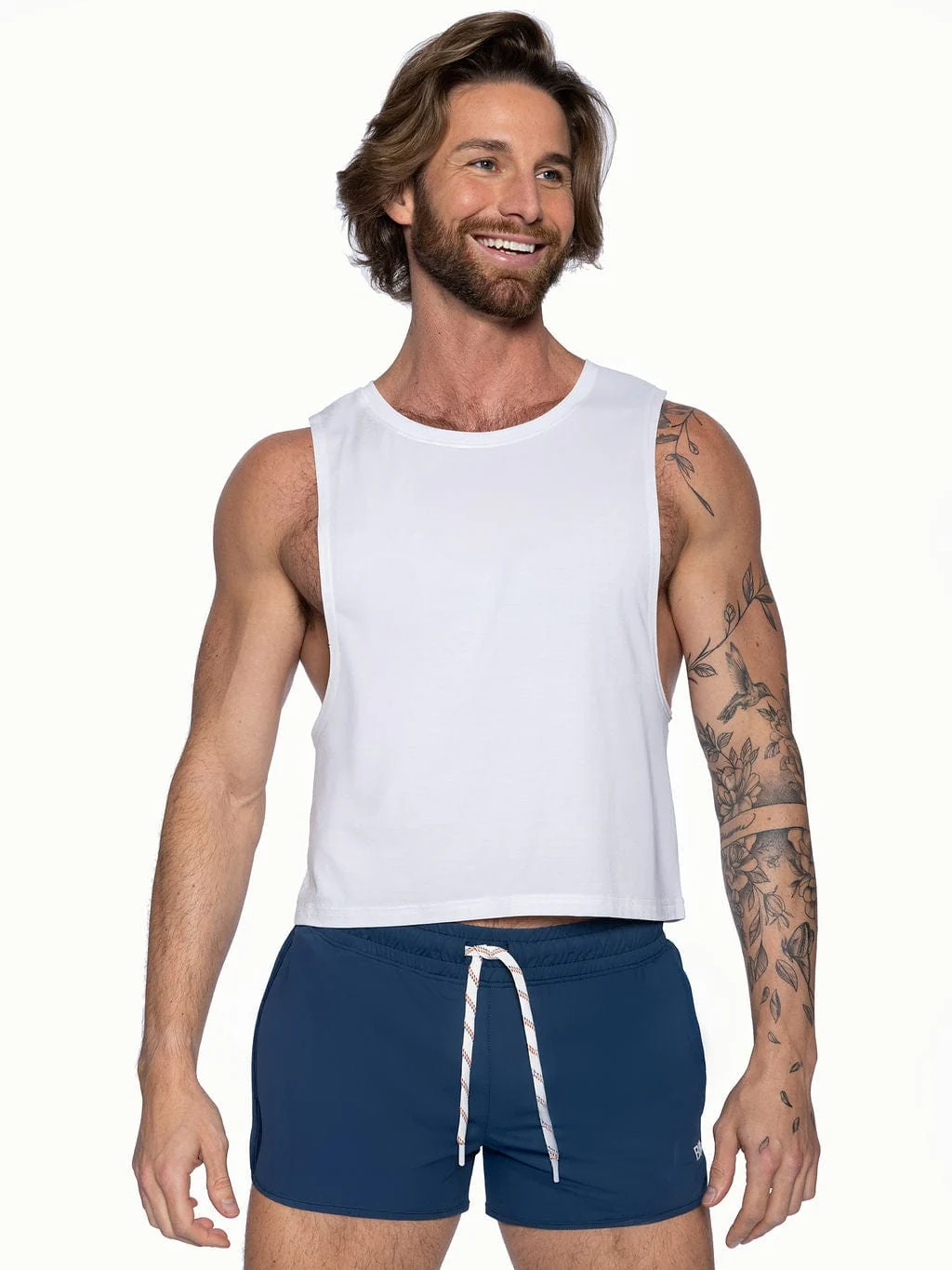BIKE Crop Pride Tank - White - Image 3