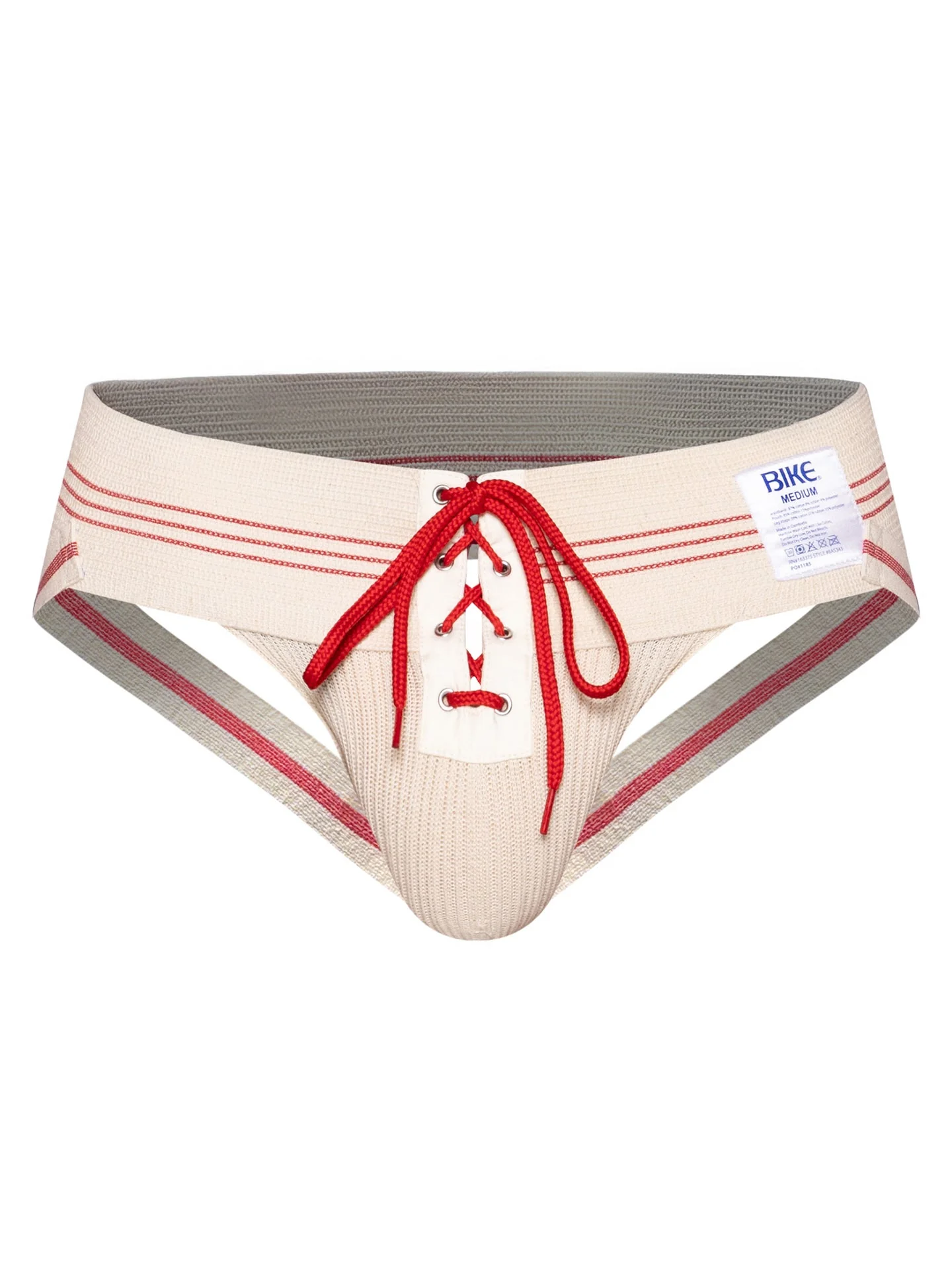 BIKE Lace-up Jockstrap