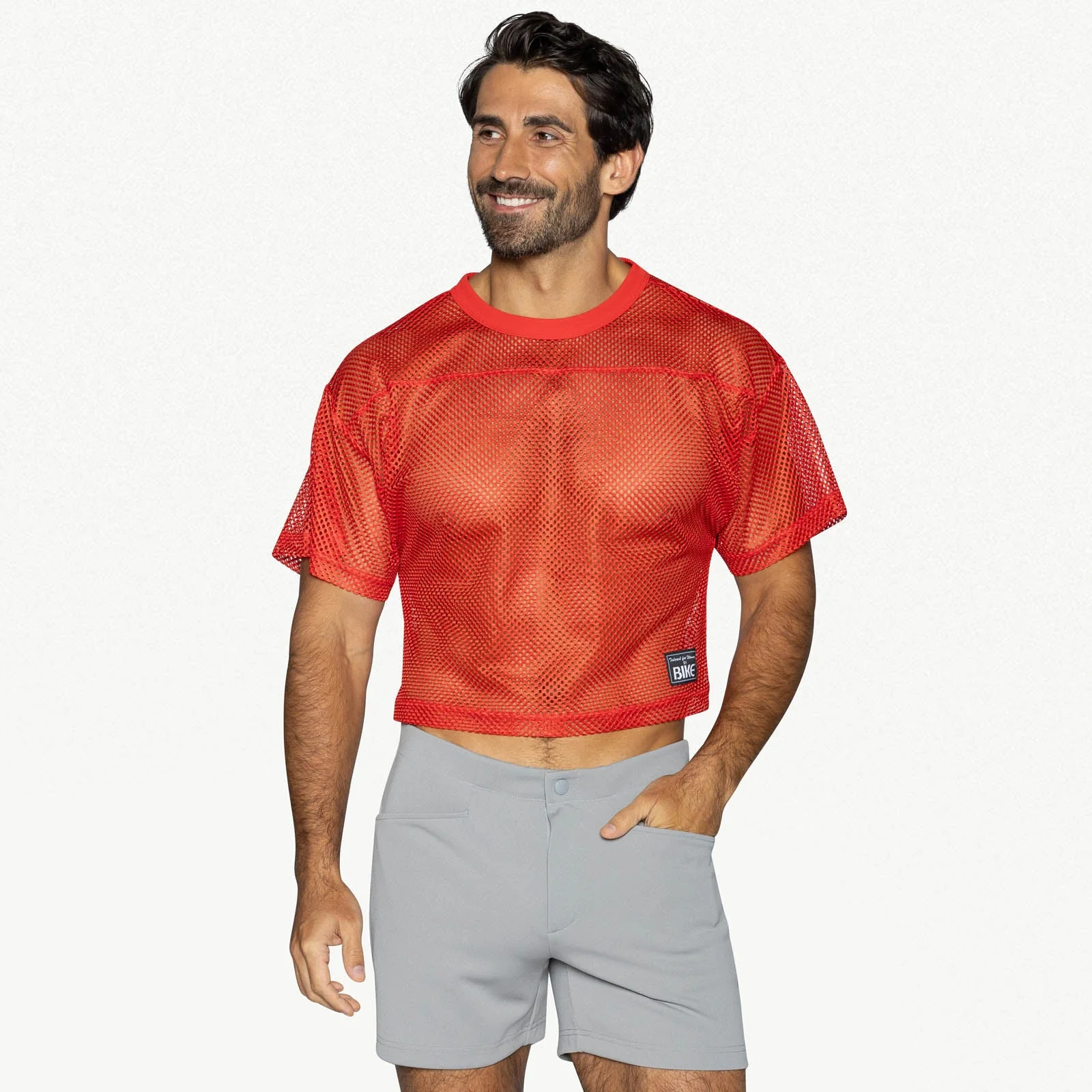 BIKE Short Sleeve Practice Jersey - Red - Image 2