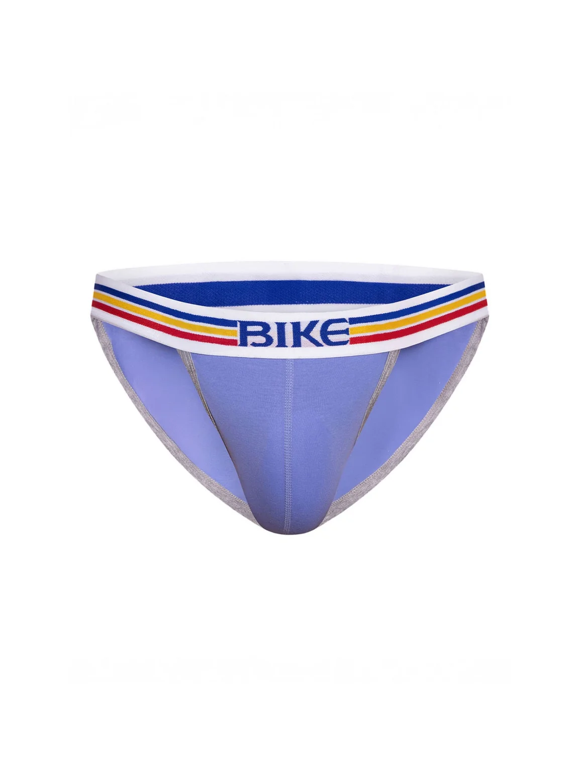 BIKE Stretch Cotton Jock Brief - Purple - Image 2