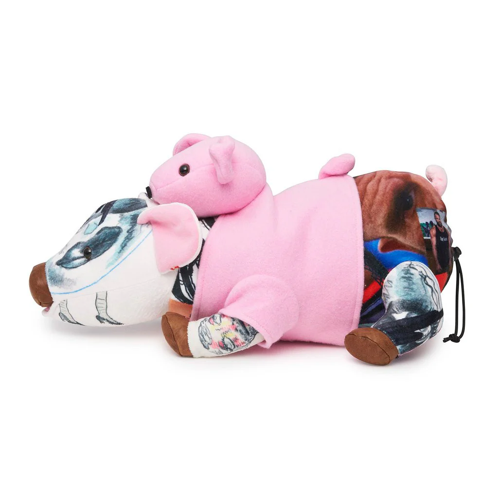 Bjarne Melgaard x Bjørg Blue Eye Revolting Pig Necklace - Image 4