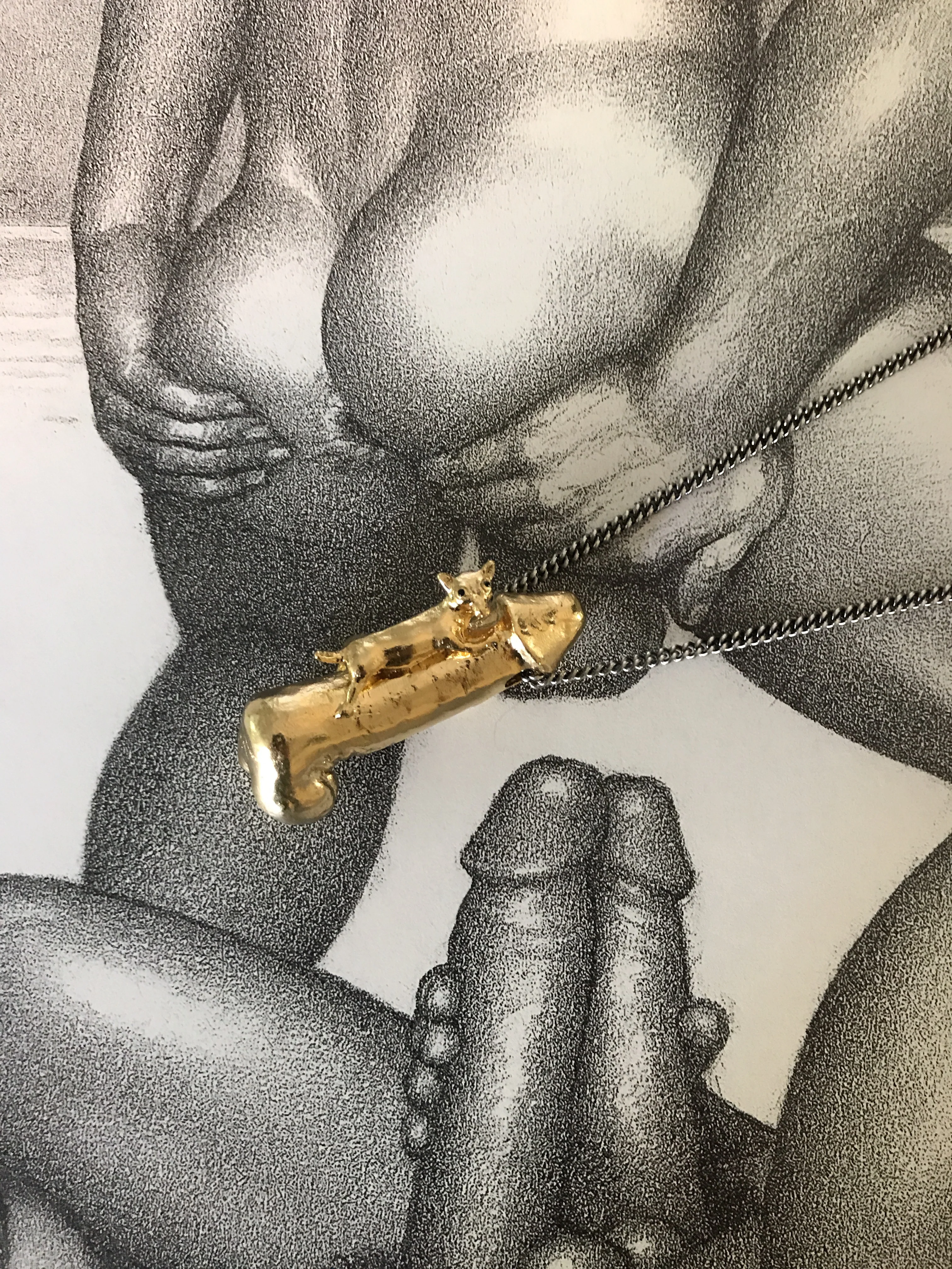 Bjarne Melgaard x Bjørg Riding Chihuahua Necklace - Image 2