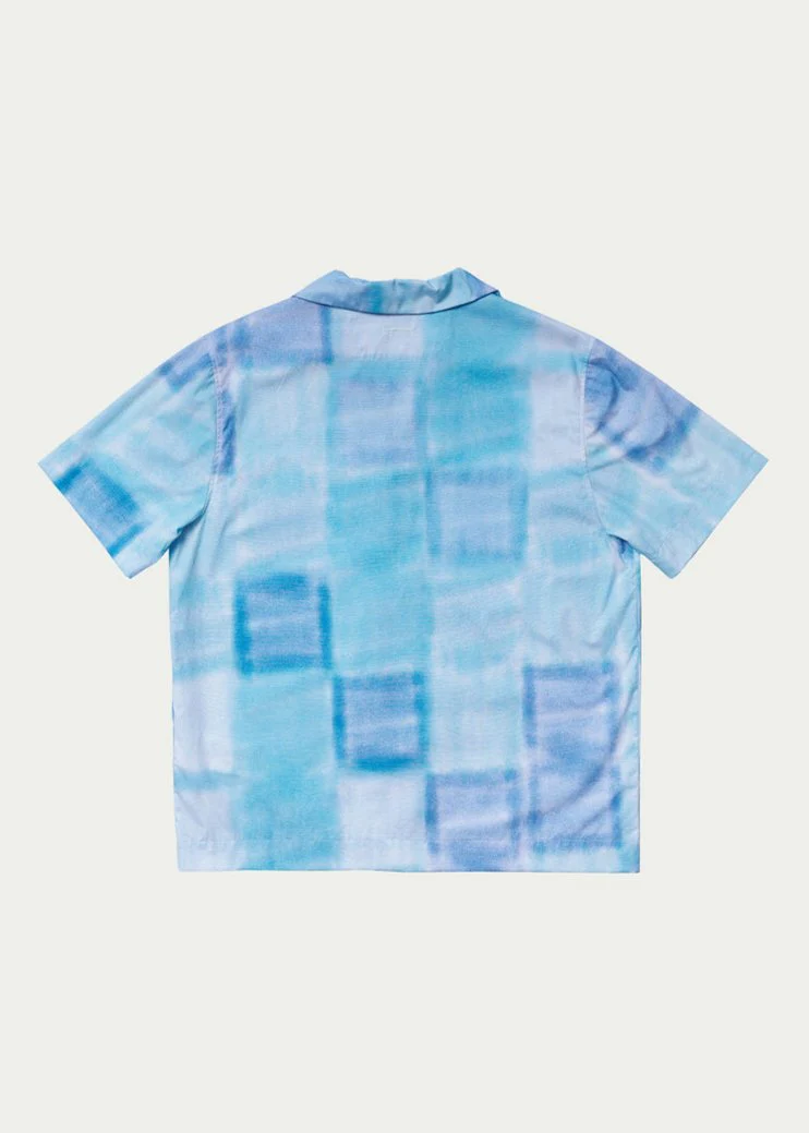 Blue Check Shirt by ISNURH FW 24-25 - Image 7
