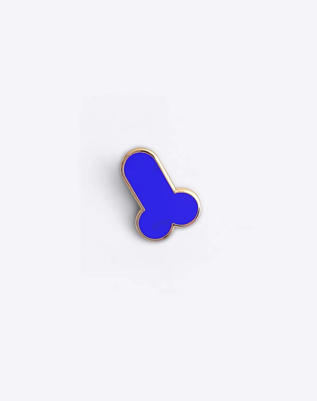 Blue Dick enamel pin by Dicks Don't Lie - Image 2