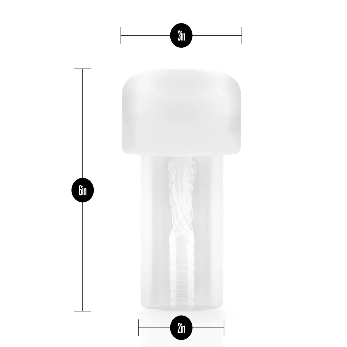 Performance Stroker Sleeve Clear Pump - Image 2