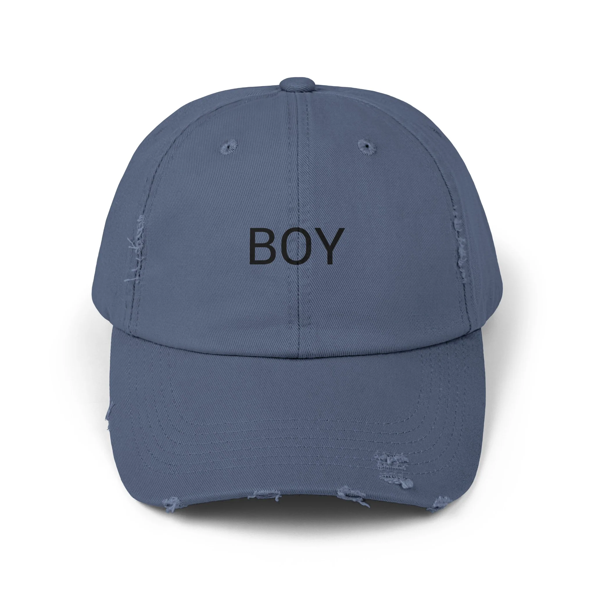 BOY Distressed Cap in 6 colors - Image 5