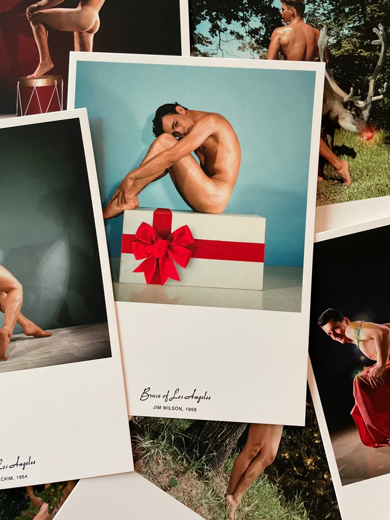 Bruce of Los Angeles XMAS CARD SET