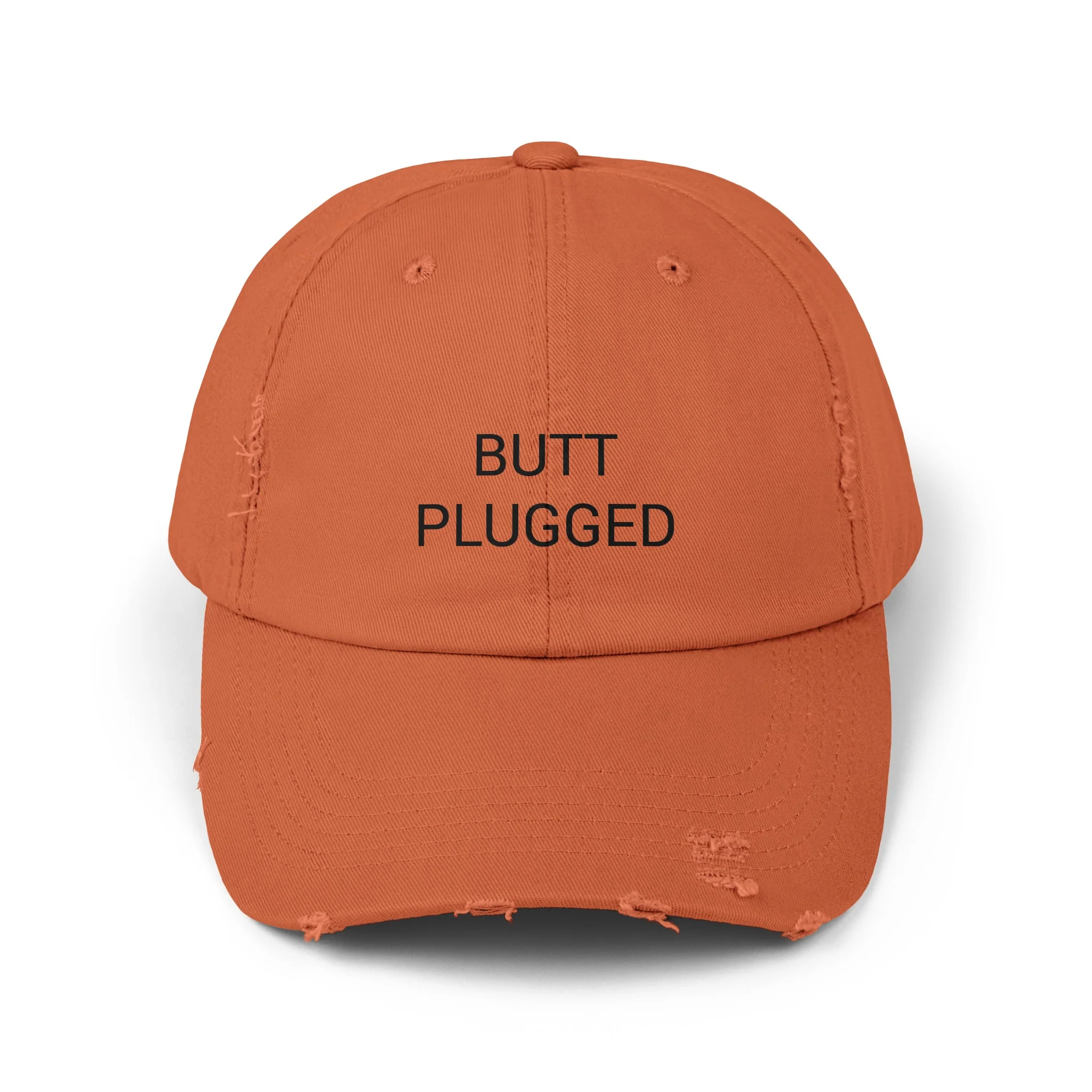BUTT PLUGGED Distressed Cap in 6 colors - Image 2
