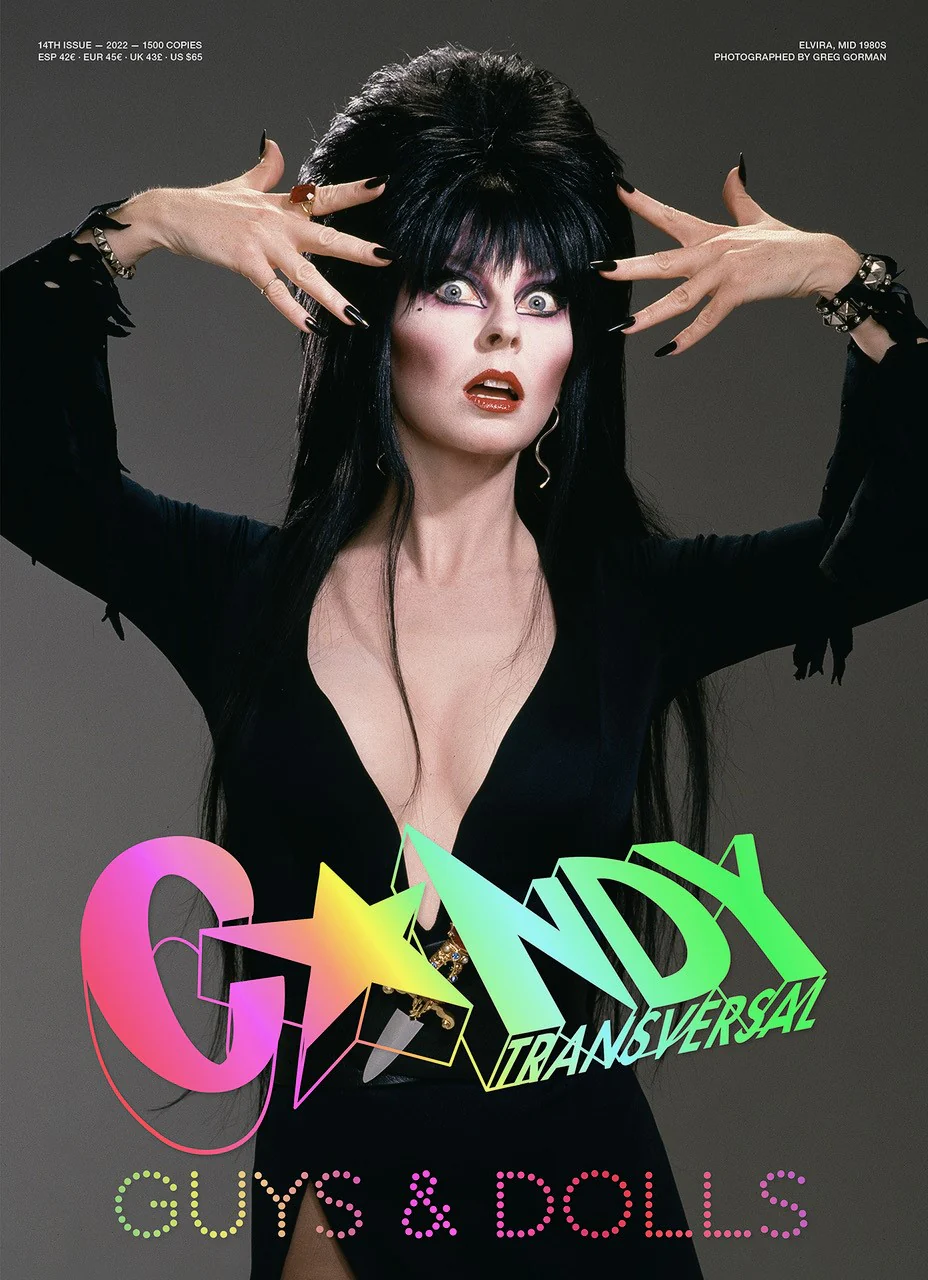 CâNDY TRANSVERSAL 14 Summer 22 - Elvira by Greg Gorman