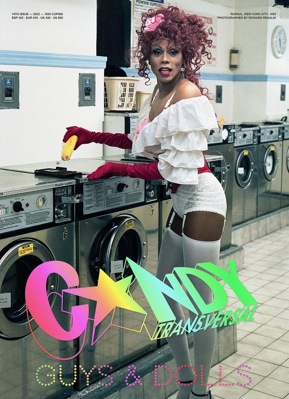 CâNDY TRANSVERSAL 14 Summer 22 - Rupaul by Richard Renaldi